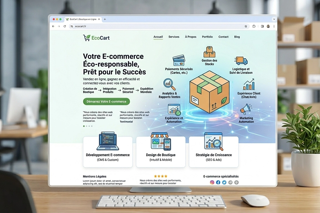 Boutique e-commerce Congo Brazzaville — RICHNIQUE GROUP